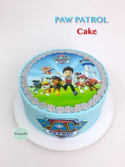 Cake tag: torta patrulla canina - CakesDecor