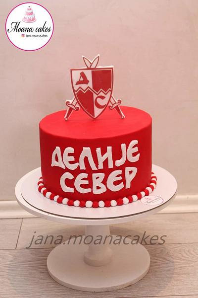 Delije sever - Cake by Moanacakes
