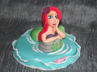 the little mermaid - Cake by NanyDelice