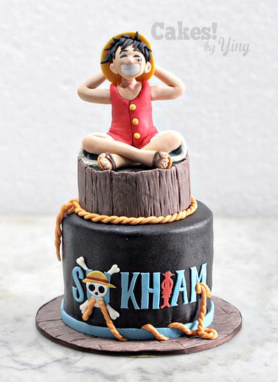 One Piece Monkey D Luffy - Cake by Cakes! by Ying