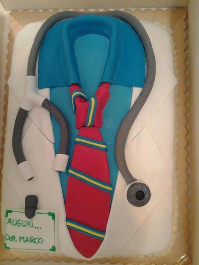 Congratulations Doctor! - Cake by Valeria Antipatico