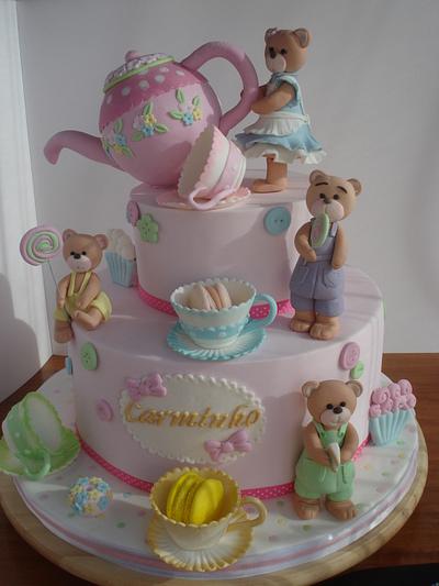 Teddy bear cake - Cake by Paula Rebelo