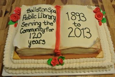 120th Birthday for my local library - Cake by Wendy De La Cruz