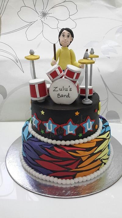 Drum band cake - Cake by sheilavk