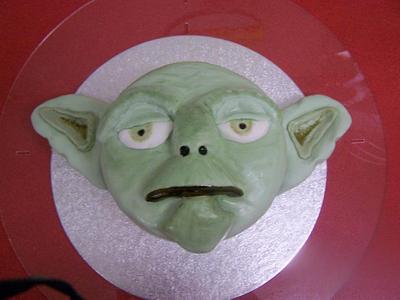 Yoda star wars - Cake by cupcakes of salisbury