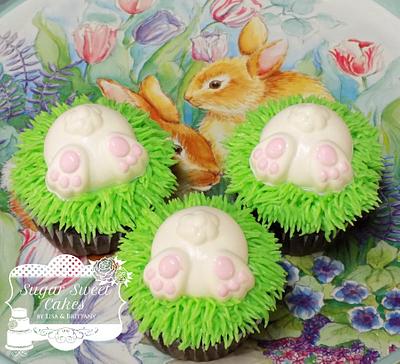Bunny Butts - Cake by Sugar Sweet Cakes