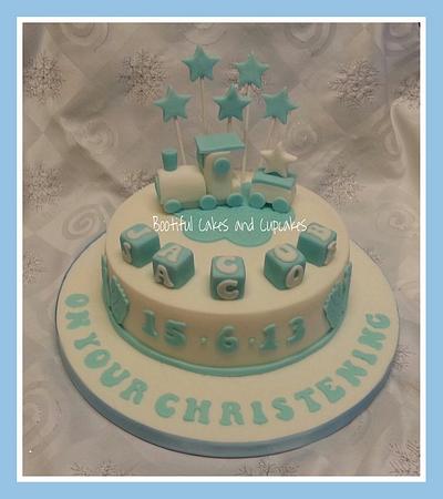 christening cake - Cake by bootifulcakes