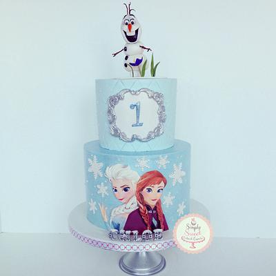 Let it Go! - Cake by SimplySweetCakes