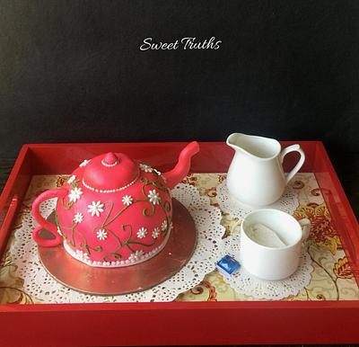 Tea Tales - Cake by Debjani Mishra