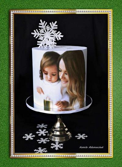 Christmas with Family and Friends CPC Christmas Collaboration for 2018  - Cake by KamilaAdamaschek
