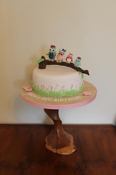 Little Owls - Cake by cakesofdesire