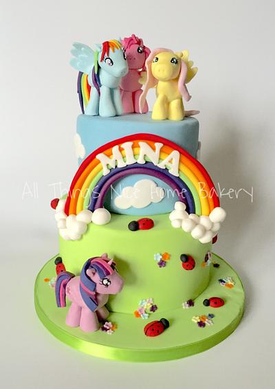 My Little Pony - Cake by All Things Nice Home Bakery