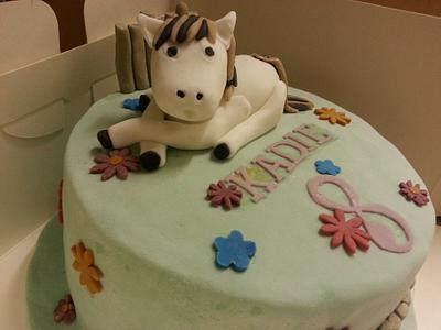 Pony cake - Cake by Stacey