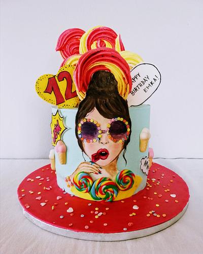 Sweet art pop - Cake by alenascakes