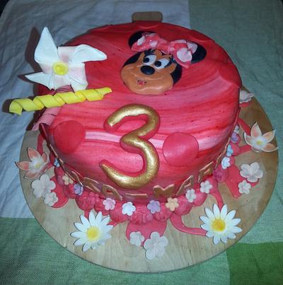 Minnie Mouse Cake - Cake by Weys Cakes