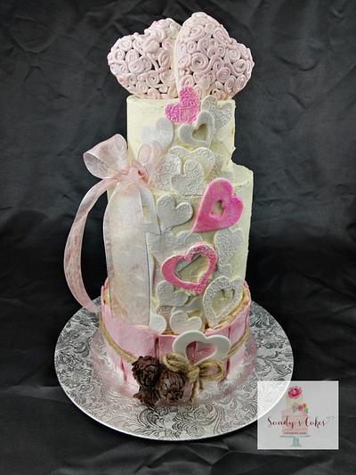 My Daughter's Weddingcake - Cake by Sandy's Cakes - Torten mit Flair
