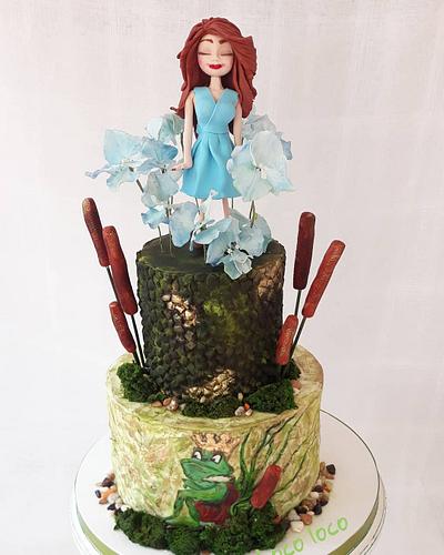 Princess and the frog - Cake by Choco loco