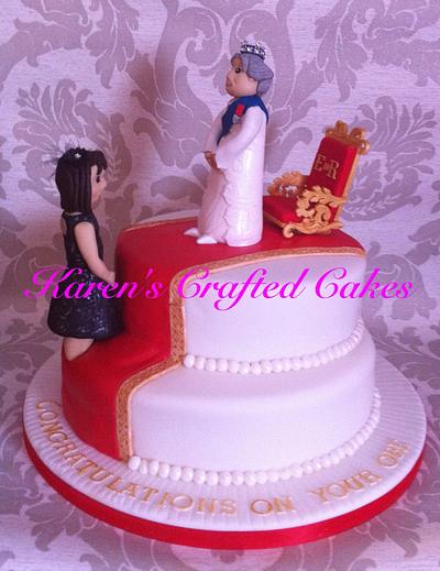 OBE cake - Cake by Karens Crafted Cakes