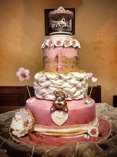 Myriam's first birthday! - Cake by Veronica Seta