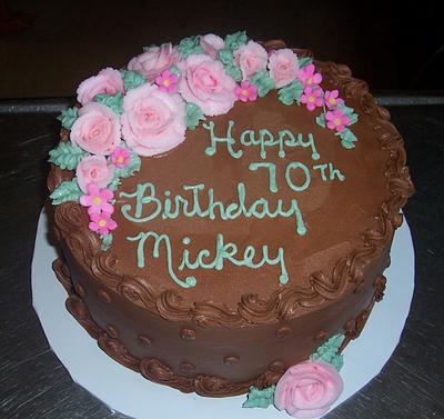 70th Birthday Cake - Cake by BettyA