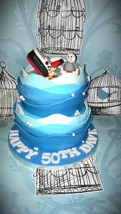 Titanic - Cake by Cakes galore at 24