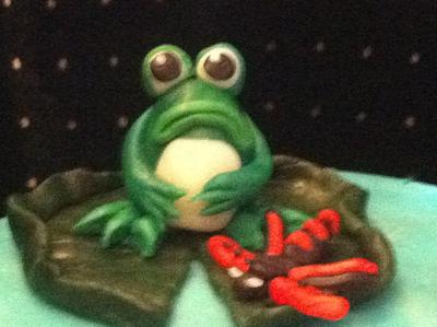 Frog cake - Cake by Cakemummy