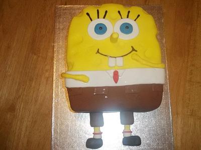 spongebob cake - Cake by samantha babb