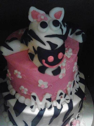 Zebra Cake - Cake by K Blake Jordan
