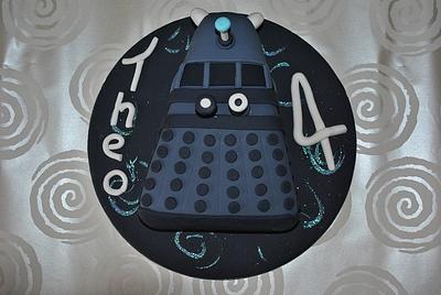 Dr Who Dalek Cake - Cake by Donna Wood