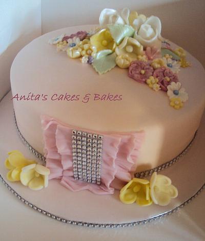 Anniversary cake - Cake by Anita's Cakes & Bakes