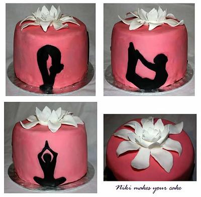 Yoga cake - Cake by Niki  (Niki makes your cake)