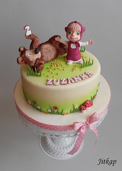 Máša a medvěd pro Zuzanku - Cake by Jitkap