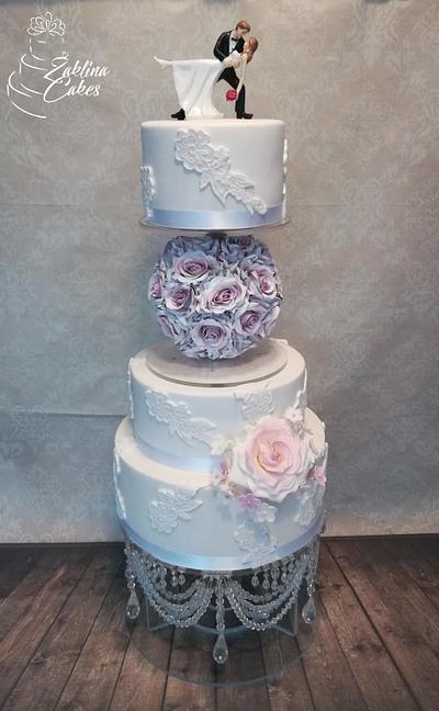 Wedding roses cake <3  - Cake by Zaklina