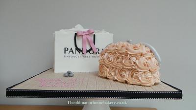 Pandora Bag and Clutch Bag 16th Birthday cake - Cake by The Old Manor House Bakery - Lisa Kirk