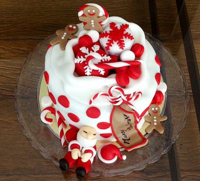 Christmas Cake - Cake by Cláudia Oliveira