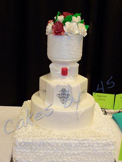 White Wedding - Cake by Cakes by .45