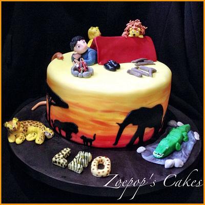 Safari Camping - Cake by Zoepop