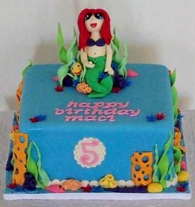 Little Mermaid - Cake by Cakes and Cupcakes by Anita