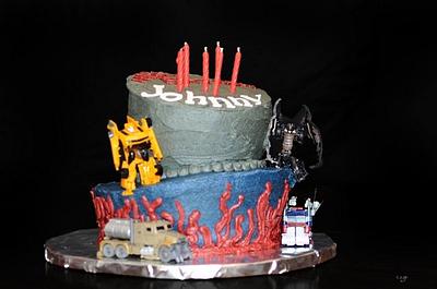 Transformers Cake - Cake by Kristen Babcock