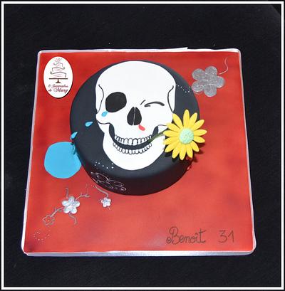 skull - Cake by Ô gourmandises de Mary