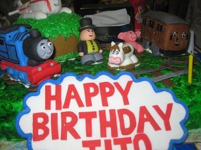 Thomas Birtday Cake - Cake by NumNumSweets