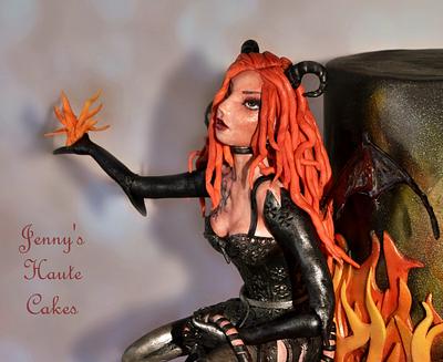Angels & Demons: An Unexpected Gift, Part 2 - Cake by Jenny Kennedy Jenny's Haute Cakes