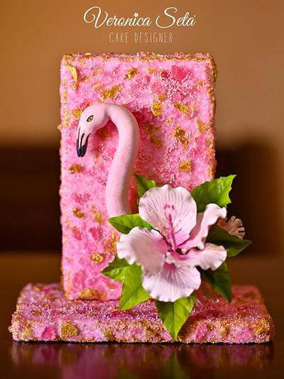 Fabulous Flamingo - Cake by Veronica Seta