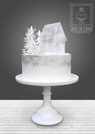 Winter Wonderland Cake - Cake by Akademia Tortu - Magda Kubiś