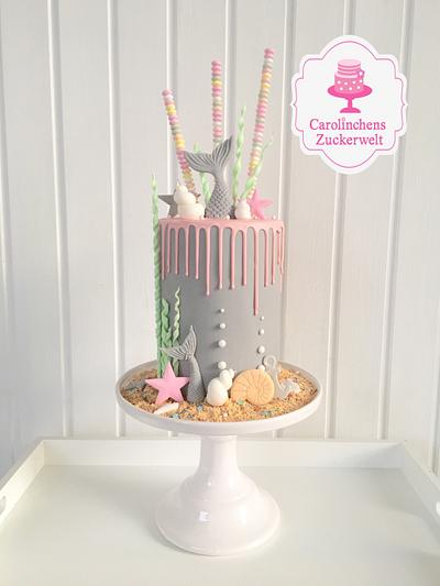 💕🐚 Mermaid Dripcake 🐚💕 - Cake by Carolinchens Zuckerwelt 