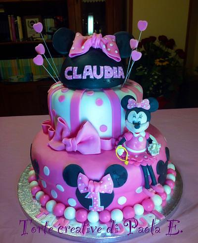Minnie Mouse cake - Cake by Paola Esposito