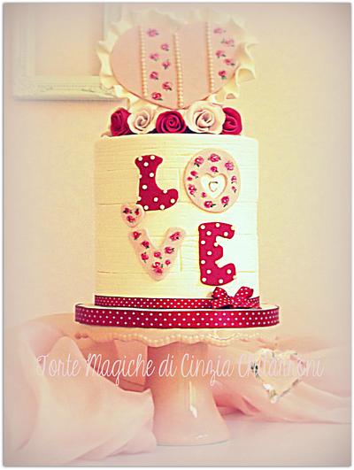 Valentine's cake - Cake by Cinzia Chitarroni