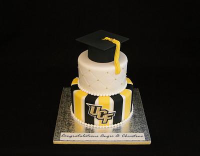 UCF Graduation Cake - Cake by Elisa Colon