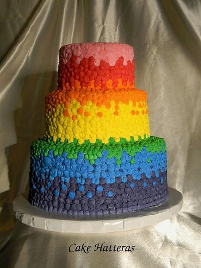 Sweet 16 Rainbow - Cake by Donna Tokazowski- Cake Hatteras, Martinsburg WV