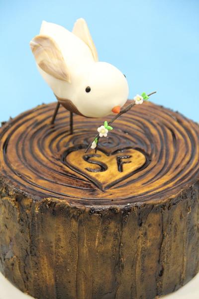 love bird - Cake by Flavia De Angelis